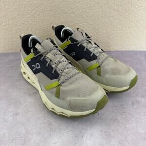 On Cloudhorizon Men’s Trail Running Shoes Size 10 Gray/Green Hiking